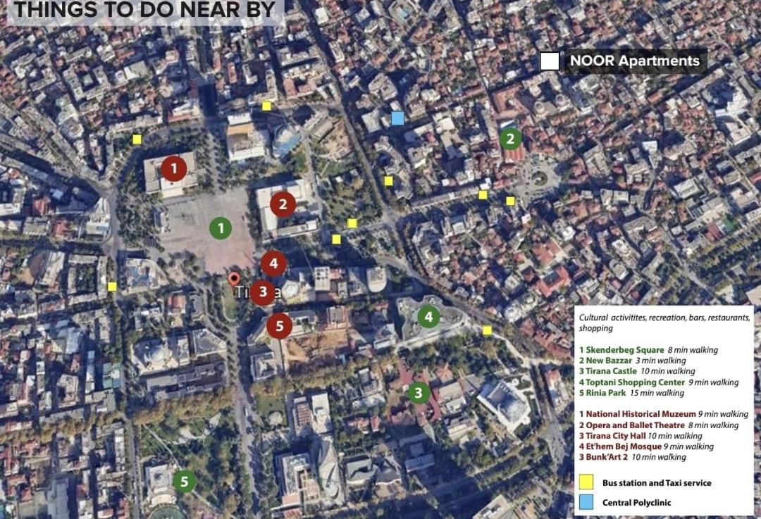 Noor Apartments Tiran Dış mekan fotoğraf